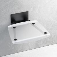 Универсальное сиденье для душа RAVAK OVO-B-CLEAR/BLACK B8F0000045 Универсальное сиденье для душа RAVAK OVO-B-CLEAR/BLACK B8F0000045