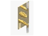 Смеситель для душа THG Bamboo Cristal Noir  A33 A02 5400BE hog