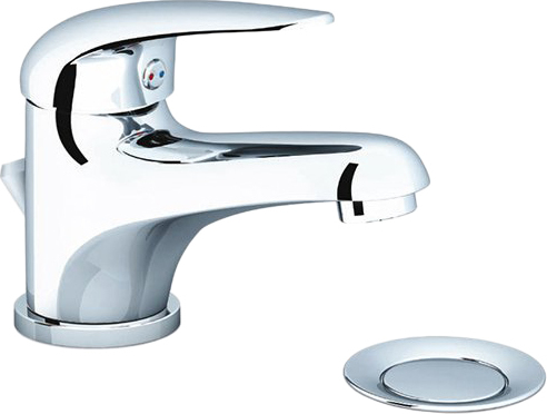 Смеситель Ravak Suzan SN 011.00 для раковины с донным клапаном X070001