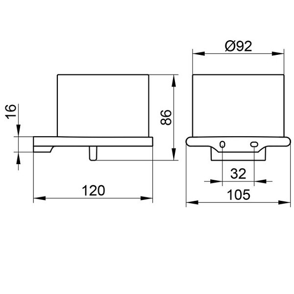 Дозатор для жидкого мыла Keuco Edition 400 одинарный  11552019000