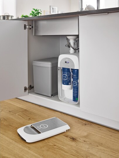 Смеситель Grohe Blue Home 31456DC0 с функцией фильтрации и газирования воды