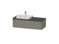 Тумба под раковину Duravit Happy D.2 Plus  цвет-каменно-серый сатиново-матовый HP4942M9292 hog2