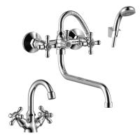 Набор смесителей Rossinka SET02-50 "2 в 1"