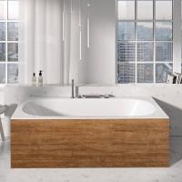 Передняя панель180 для ванны RAVAK CITY дуб с креплением X000001060