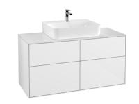 Тумба под раковину Villeroy&Boch Finion  цвет-Glossy White Lacquer F13100GF hog2