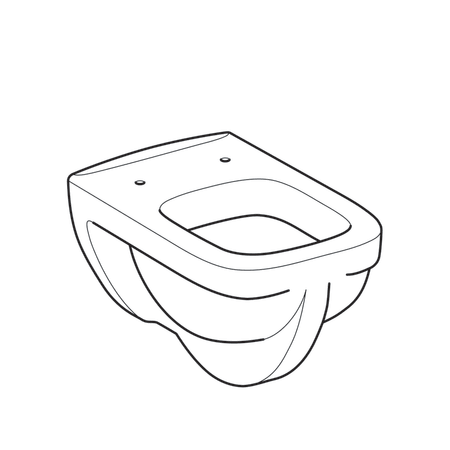 Унитаз подвесной Geberit Renova Plan, 540 мм 202160000 Унитаз подвесной Geberit Renova Plan, 540 мм 202160000