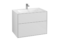 Тумба под раковину Villeroy&Boch Finion  цвет-белый глянцевый F01000GF hog2