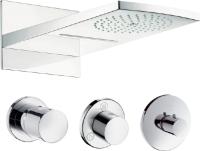 Душевой комплект Hansgrohe Raindance Rainfall 180 AIR 2jet 28433000 хром Душевой комплект Hansgrohe Raindance Rainfall 180 AIR 2jet 28433000 хром
