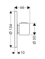 Вентиль Hansgrohe Axor Steel