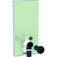 Сантехнический модуль Geberit Monolith для напольного унитаза, 101 см: Стекло / Мята 131.001.SL.5