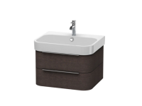 Тумба под раковину Duravit Happy D  цвет-дуб темный брашированный H2636407272 hog2
