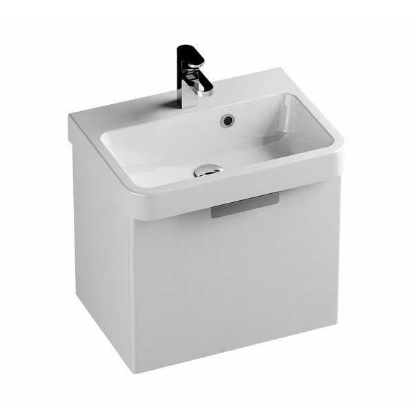 Умывальник RAVAK BE HAPPY II 550  белый с переливом XJA01155000