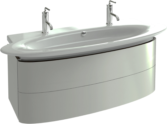 Раковина Jacob Delafon Presquile 130 cм E4445-00