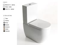 Сливной бачок CIELO Smile Mini  материал-керамика, цвет-белый глянцевый (Glossy White, Bianco lucido) SMCMR