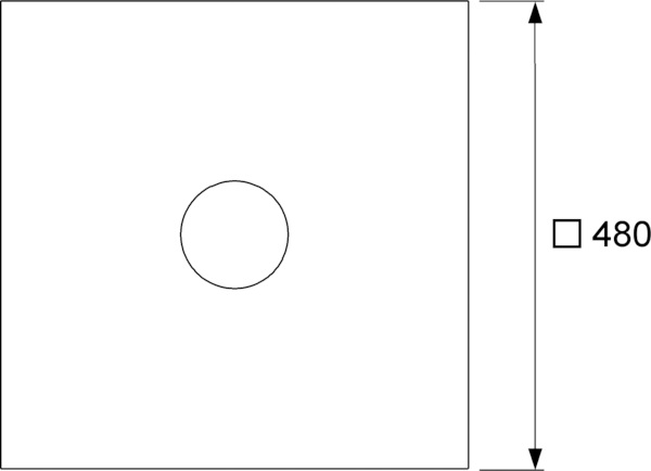 Гидроизоляционная манжета TECEdrainpoint S Seal System для композитных гидроизоляционных материалов 3690004