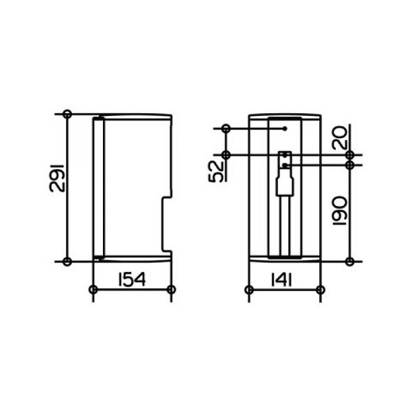 Бумагодержатель Keuco Plan  14969070000