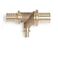 Тройник, Rehau, RAUTITAN, 32, 16, 25, бронза (RX+), с повышенным сопротивлением на проходе 14563971001