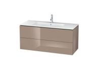 Тумба под раковину Duravit L-Cube  цвет-капучино глянцевый LC624308686 hog2