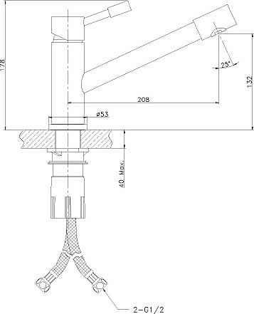 Смеситель Lemark Expert LM5072S для кухонной мойки