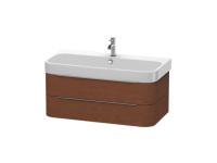 Тумба под раковину Duravit Happy D.2  цвет-американский орех H2636601313 hog2