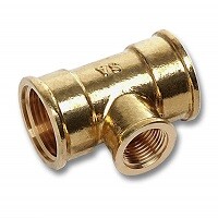 Тройник редукц. 1 1/4"x1/2" ВР латунь, 626 62611412R