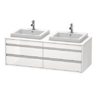 Тумба под раковину Duravit Ketho  цвет-белый глянцевый KT6757L2222 hog2