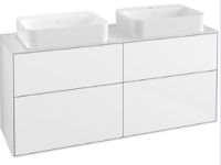 Тумба под раковину Villeroy&Boch Finion  цвет-Glossy White Lacquer F72100GF hog2