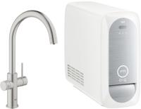Смеситель Grohe Blue Home 31455DC0 с функцией фильтрации и газирования воды