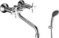 Смеситель Lemark Duetto LM5751C универсальный Смеситель Lemark Duetto LM5751C универсальный