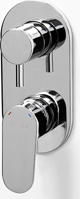 Смеситель Wasserkraft Dinkel 5871 С ВНУТРЕННЕЙ ЧАСТЬЮ, для ванны и душа