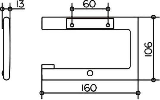 Держатель туалетной бумаги Keuco Edition 400 11562