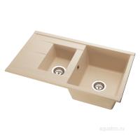Мойка для кухни Aquaton Делия 87 шампань 1A716232DE290 Мойка для кухни Aquaton Делия 87 шампань 1A716232DE290