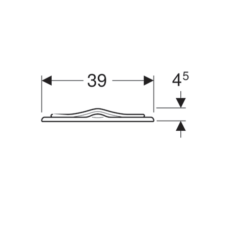 Сиденье для унитаза детское с опорой Geberit Bambini,  цвет белый 573360000
