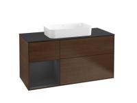 Тумба под раковину Villeroy&Boch Finion  цвет-антрацит матовый F701HFGK hog2