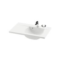 Умывальник RAVAK CLASSIC 800 левый белый с отверстиями XJDL1180000