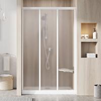 Душевая дверь Ravak Supernova ASDP3-90 белый+Гpапе (белый профиль матовое стекло) 00V70102ZG