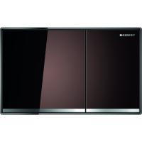 Смывная клавиша Geberit Sigma60, двойной смыв, заподлицо: умбра, зеркальное покрытие, глянцевый хром 115.640.SQ.1