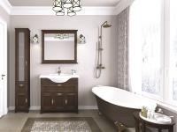 Тумба под раковину Aquaton Идель 105 дуб шоколадный 1A197801IDM80