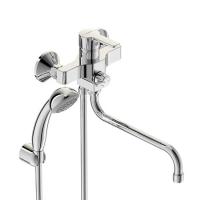 Настенный смеситель для ванны/душа Vidima UNO, поворотный излив 250 мм BA239AA