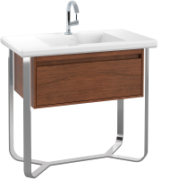 Тумба под раковину Villeroy&Boch Antheus  цвет-American Walnut B06510PV hog2