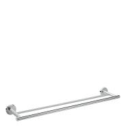 Двойной держатель для банных полотенец Hansgrohe Logis Universal, 41712000 Двойной держатель для банных полотенец Hansgrohe Logis Universal, 41712000
