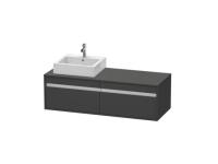 Тумба под раковину Duravit Ketho  цвет-графит матовый KT6697R4949 hog2