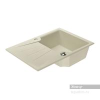 Мойка для кухни Aquaton Монца прямоугольная с крылом жемчуг 1A716032MC240