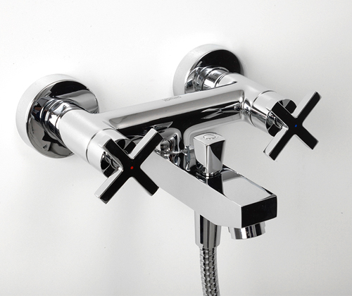 Смеситель Wasserkraft Weser 7801 для ванны с душем