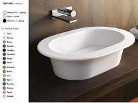 Раковина CIELO Amedeo Ovale  650 мм, материал-керамика, цвет-Arenaria AMLA65 AN hog4