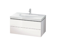 Тумба под раковину Duravit L-Cube  цвет-белый глянцевый LC6906O2222 hog2