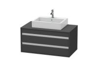 Тумба под раковину Duravit Ketho  цвет-графит матовый KT665504949 hog2