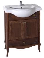 Подстолье ASB-Woodline Салерно 65 под умывальник Классик 65 Антикварный орех 9695