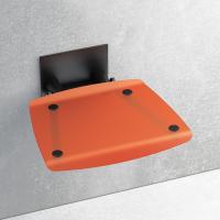 Универсальное сиденье для душа RAVAK OVO-B-ORANGE/BLACK B8F0000047 Универсальное сиденье для душа RAVAK OVO-B-ORANGE/BLACK B8F0000047