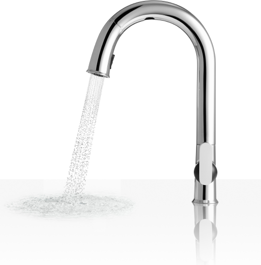 Смеситель Jacob Delafon Sensate E72218-B7-CP для кухонной мойки